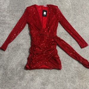 Center Stage Sequin Mini Dress Fashion Nova